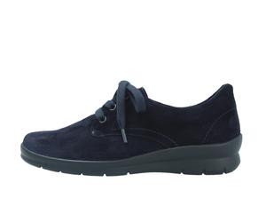 Semler Damenschuhe Elegante Schnürer MIDNIGHTBLUE MIDNIGHTBLUE - Gr. - 4 UK