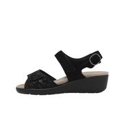 Semler Damenschuhe Keilsandaletten SCHWARZ SCHWARZ - Gr. - 37.5 EU | 4.5 UK