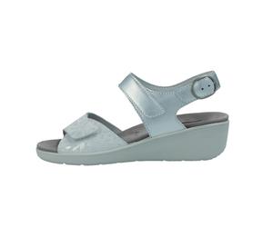 Semler Damenschuhe Komfortschuhe WEISS-SILBER WEISS-SILBER - Gr. - 5.5 UK