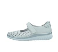 Semler Damenschuhe Riemchenballerinas WEISS-SILBER WEISS-SILBER - Gr. - 6.5 UK