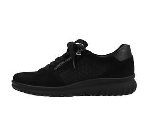 Semler Damenschuhe Sneaker low SCHWARZ SCHWARZ - Gr. - 4.5 UK