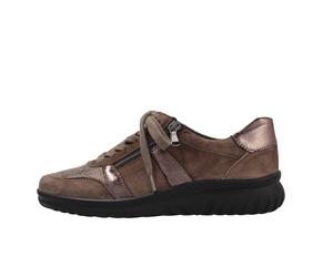 Semler Damenschuhe Sneaker low TAUPE-CARAMEL TAUPE-CARAMEL - Gr. - 7 UK