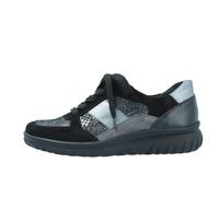 Semler Damenschuhe Sportliche Schnürer SCHW.-ANTHR.-GRAU SCHW.-ANTHR.-GRAU - Gr. - 45 EU | 10.5 UK