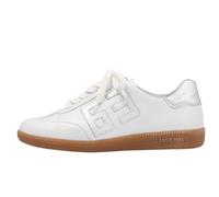 Semler Damenschuhe Sportliche Schnürer WEISS-SILBER WEISS-SILBER - Gr. - 9 UK
