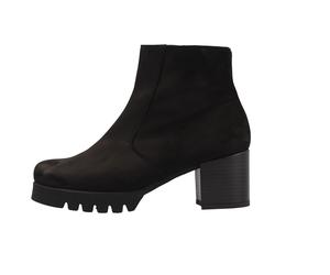 Semler Damenschuhe Stiefeletten SCHWARZ SCHWARZ - Gr. - 3 UK