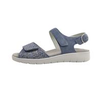 Semler Sandalen DUNJA - Gr. 37,5 - Blau - Rauleder