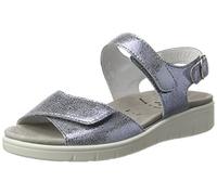 Semler Dunja, Damen Riemchensandalen, Blau (Wolke), 38 EU