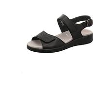 Semler Dunja, Damen Riemchensandalen, Schwarz (Schwarz 001), 38 2/3 EU (5.UK)