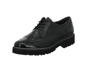 Semler Elena E8107-051-001 schwarz Knautschlack für Damen, schwarz, Größe 43 EU / 9 UK