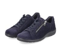 Semler Halbschuhe MICHELLE - Gr. 37,5 - Blau - Rauleder