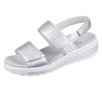 Semler Hanna H3015 019 016 silber Metall Nappa für Damen, weiß, Gr. 38 ½ EU / 5,5 UK