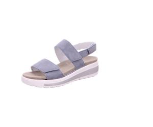 Semler Komfort Sandalen für Damen, blau, Größe 42 EU / 8 UK