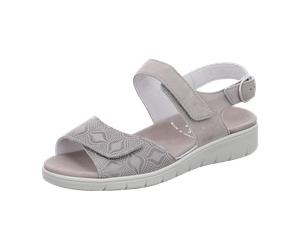 Semler Komfort Sandalen für Damen, grau, Größe 40 EU / 6,5 UK