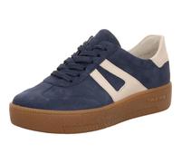 Semler Kristin Denim Creme Weite H sportlicher Schnürer Blau in Gr. 37