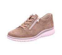 female Komfort Schnürer beige SAMT-CHEVRO 37