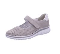 Semler Slipper Lena H Grau (Perle-Silber) Damen Größe 7