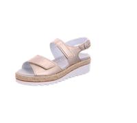 Semler METALL-NAPPA für Damen, beige, Größe 41 ½ EU / 7,5 UK
