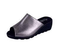 Semler METALL-NAPPA für Damen, silber, Größe 41 EU / 7 UK