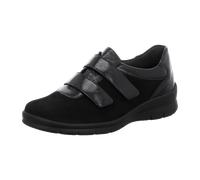 Semler Nubuk/Lack für Damen, schwarz, Größe 38 ½ EU / 5,5 UK