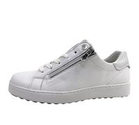 Semler Damen-Schnürer Rebecca R4225114/101 Nappa Weiß-Silber Größe 42 (UK 8)