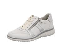 Semler Damenschuhe Schnürschuhe WEISS-SILBER WEISS-SILBER - Gr. - 6 UK