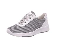 STRICK/M-NAPPA SCHW./WEISS.-SILBER, 40 EU | 6.5 UK