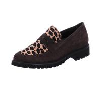 Semler SAMT-CHEV/LEOPARD für Damen, braun, Größe 37 ½ EU / 4,5 UK