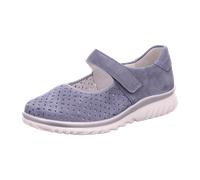 Semler SAMT-CHEVRO für Damen, blau, Größe 37 ½ EU / 4,5 UK