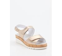 Semler Sandale Trixi in beige in Größe: 41.5 für Damen Weite: H