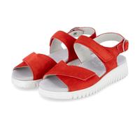Semler Sandalen CLARA - Gr. 41,5 - Rot - Rauleder