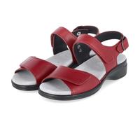 Semler Sandalen HEIKE - Gr. 37,5 - Rot - Glattleder