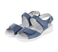 Semler Sandalen HEIKE - Gr. 40 - Blau - Glattleder
