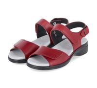 Semler Sandalen HEIKE Rot - Gr. 37,5 - Leder und Textil