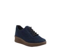 Semler Schnürschuh in blau in Größe: 37 für Damen Weite: H