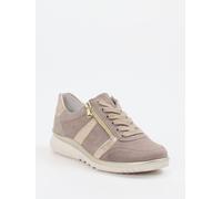 Semler Schnürschuh Larissa in beige in Größe: 39 für Damen Weite: K
