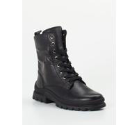 Semler Schnürstiefelette in schwarz in Größe: 43.5 für Damen Weite: H