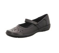 Semler Damen Mary Jane Halbschuhe Flora F5805 Soft-Nappa H-Weite Schwarz Gr. 38 (5 UK)