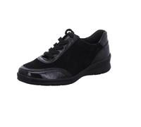 Semler K-LACK/SAMT-CHEV. für Damen, schwarz, Gr. 36 EU / 3 UK