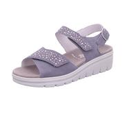 Semler Doris D6025-042-076 sky Samt-Chevro für Damen, blau, Größe 38 ½ EU / 5,5 UK