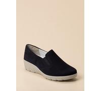 Semler Slip-On in blau in Größe: 40 für Damen Weite: H