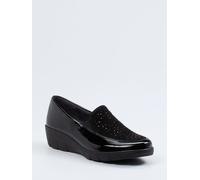 Semler Slipper in schwarz in Größe: 42.5 für Damen Weite: H