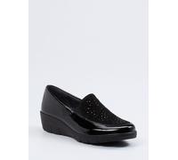 Semler Slipper Judith in schwarz in Größe: 41.5 für Damen Weite: H