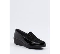 Semler Slipper Judith in schwarz in Größe: 42 für Damen Weite: H