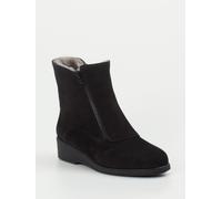 Semler Stiefelette in schwarz in Größe: 41.5 für Damen Weite: K