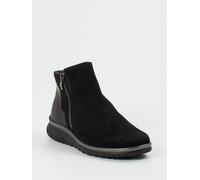 Semler Stiefelette Lena in schwarz in Größe: 42 für Damen Weite: H