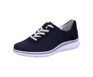 Semler STRICK/SAMT-CH. für Damen, blau, Größe 35 ½ EU / 2,5 UK