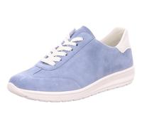 Semler Ulla Schnürschuh Glattleder für Damen in blau - Gr. 4½