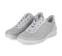 Semler X2055450/015 SP Damen Schnürschuhe Leder & Textil in Grey - Gr. 38