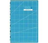 SEMPLIX faltbare Schneidematte A2 - Ideal für Bastel- Näh und Patchworkarbeiten (60 x 45 cm) (Petrol)