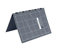 Semplix Faltbare Schneidematte grau (45 x 30 cm/ Unterseite rutschhemmend) A3